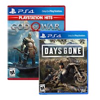 GOD OF WAR + DAYS GONE Doble Version PS4/PS5